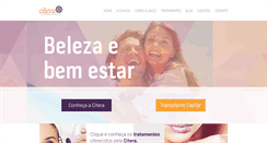 Desktop Screenshot of clinicacitera.com.br